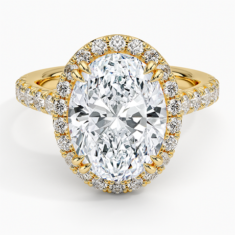 Sienna Halo Half Coverage Diamond Ring (2/3 ct. tw.)