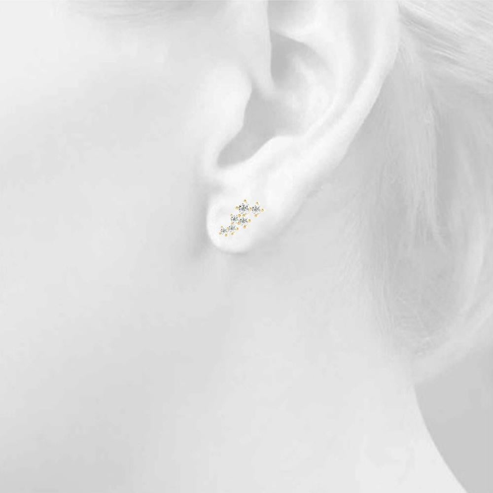0.25 ct. tw. Scattered Lab Diamond Studs