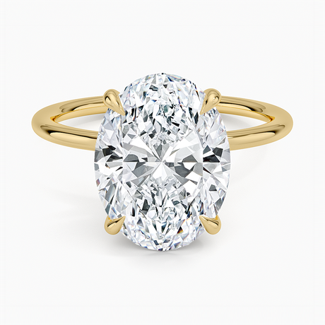 Entwined Solitaire Ring