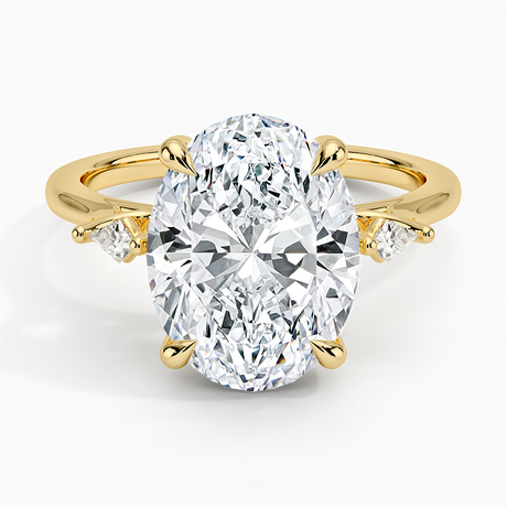 Petite Cometa Perfect Fit Three Stone Diamond Ring