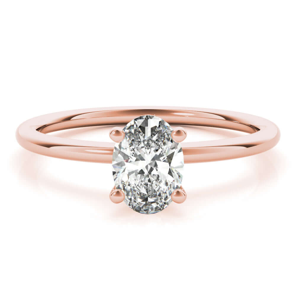 Buy Round Solitaire Engagement Ring