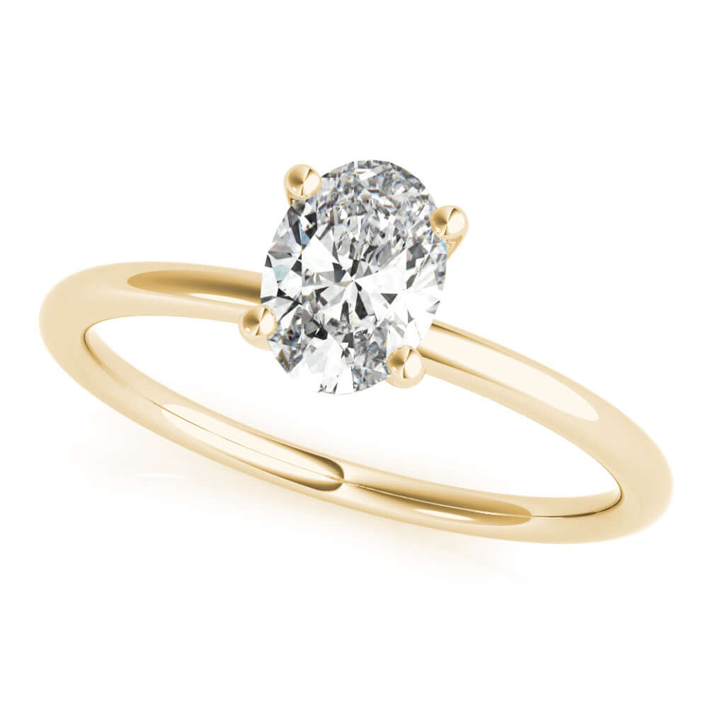 Buy Round Solitaire Engagement Ring