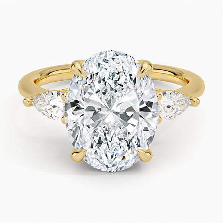 Opera Three Stone Diamond Ring