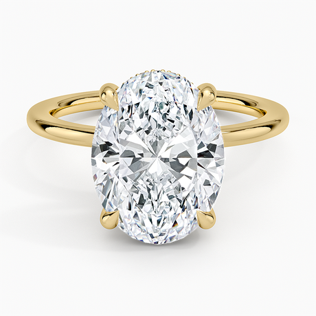 Audrey Perfect Fit Hidden Halo 1.4mm Diamond Ring