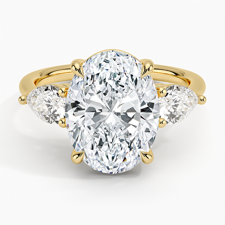 Luxe Opera Three Stone Diamond Ring