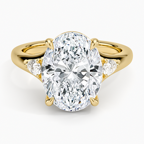 Aria Three Stone Signet Diamond Ring (1/4 ct. tw.)