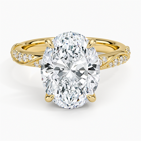 Camellia Hidden Accent 2.5mm Diamond Ring