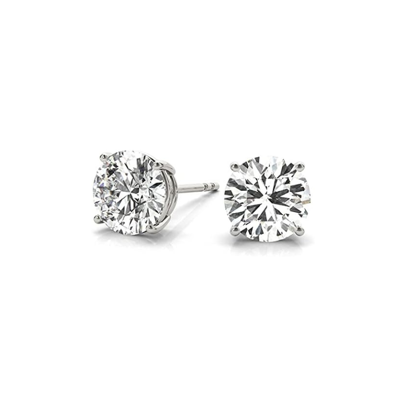 4Kt Gold Lab Grown Diamond Earrings