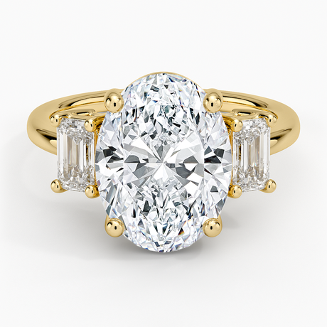 Luxe Rhiannon Three Stone Diamond Ring (3/4 ct. tw.)