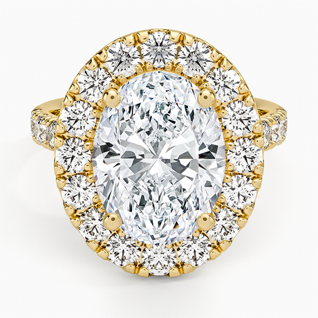 Adele Halo Diamond Ring