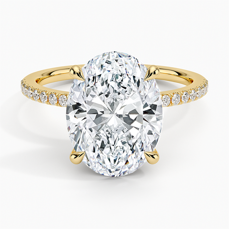 Luxe Petal Diamond Ring