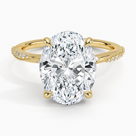 Camellia Hidden Accent 1.5mm Diamond Ring