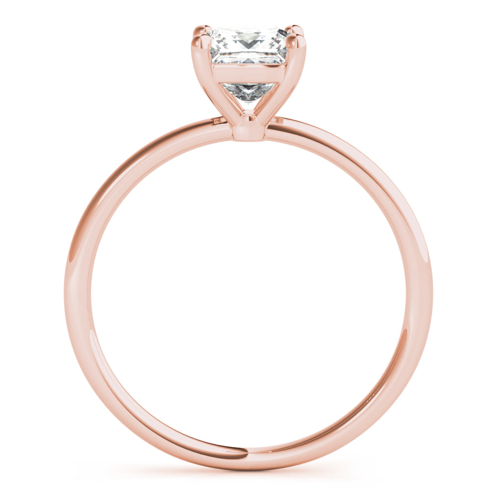 3 Carat Solitaire Princess Lab Grown Diamond Engagement Ring for Women | 14K Gold | F-G Color, VS-SI Clarity | Luxury Collection | 30 Day Free Return