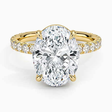 Luxe French Pav\u00e9 Perfect Fit Diamond Ring (1/2 ct. tw.)