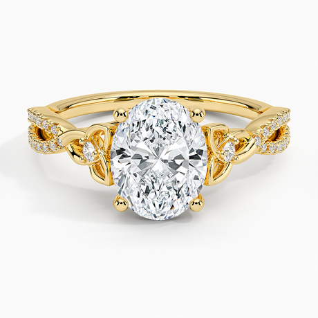 Luxe Celtic Love Knot Diamond Ring