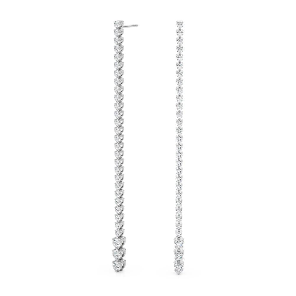 Lab Diamond Drop Earrings