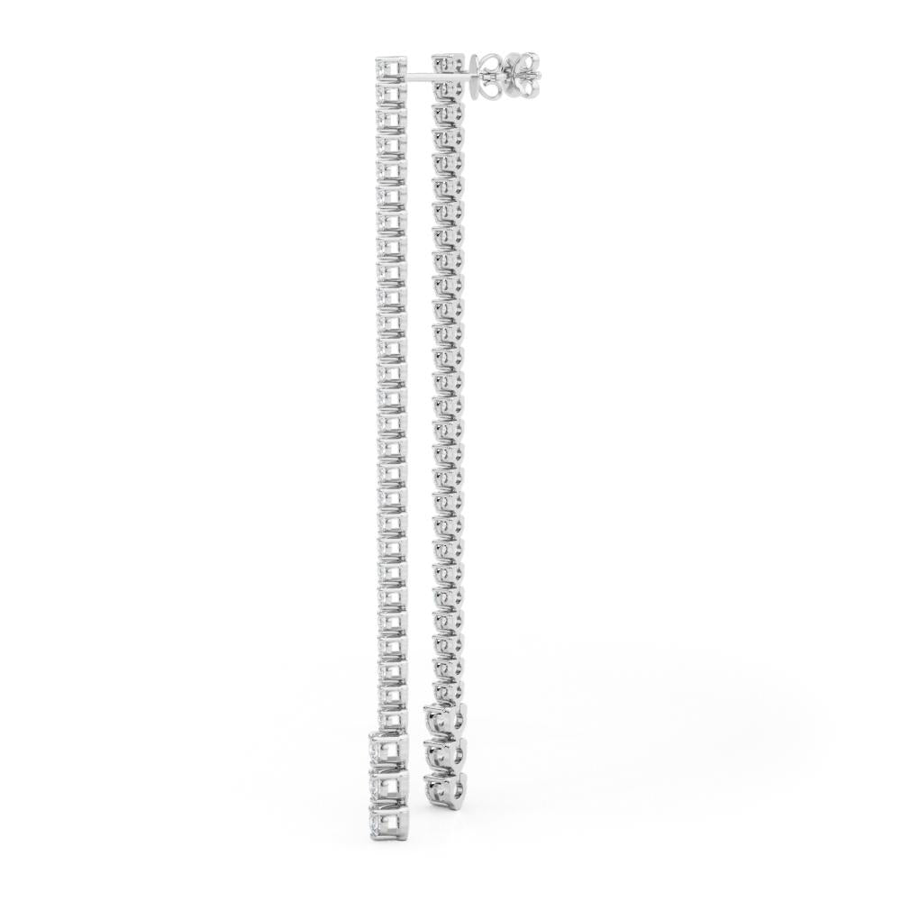 Lab Diamond Drop Earrings