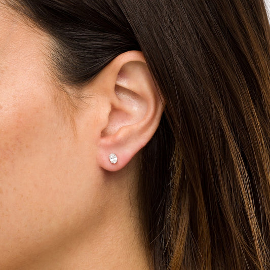 Certified Lab Diamond Earrings 