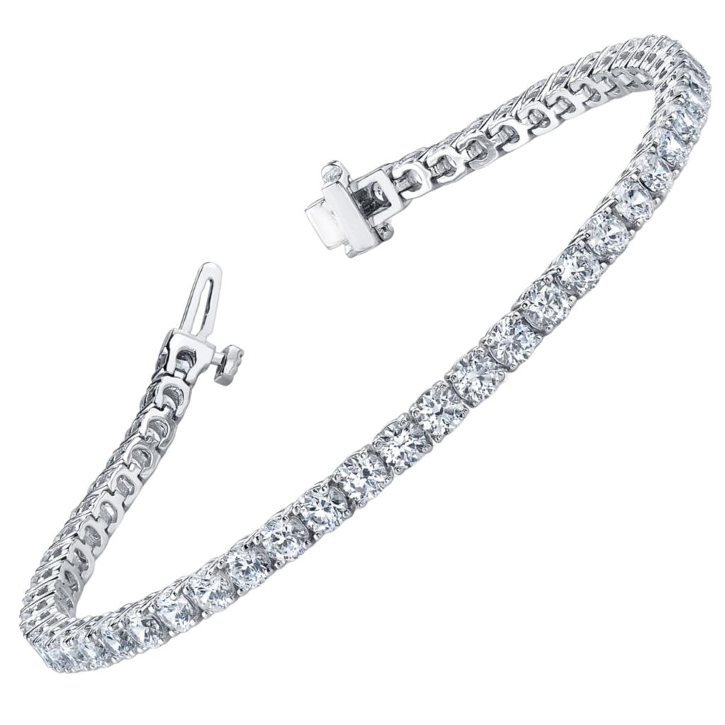 3 Carat Tennis Bracelet, 3 Carat Diamond Tennis Bracelet, Diamond Tennis Bracelet with 3 carats of Diamonds. Womens Diamond Bracelet