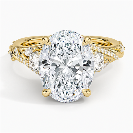 Begonia Vine Three Stone Diamond Ring (2/3 ct. tw.)