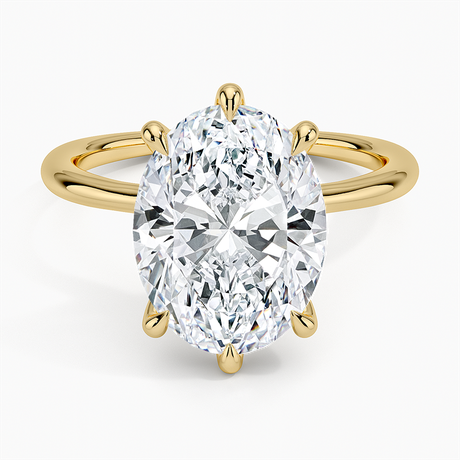 Freesia Six-Prong Solitaire Ring