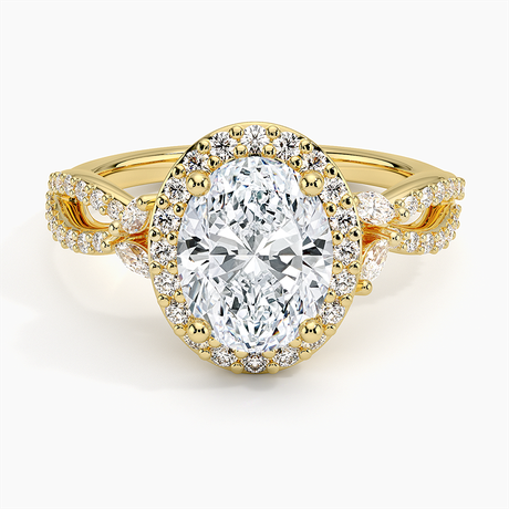 Luxe Willow Halo Diamond Ring (2/5 ct. tw.)