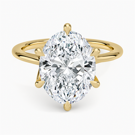 Delilah Twist Solitaire Ring