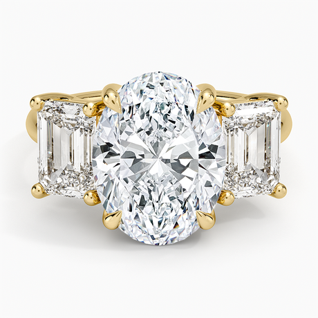 Luxe Rhiannon Three Stone Diamond Ring (1 1/10 ct. tw.)