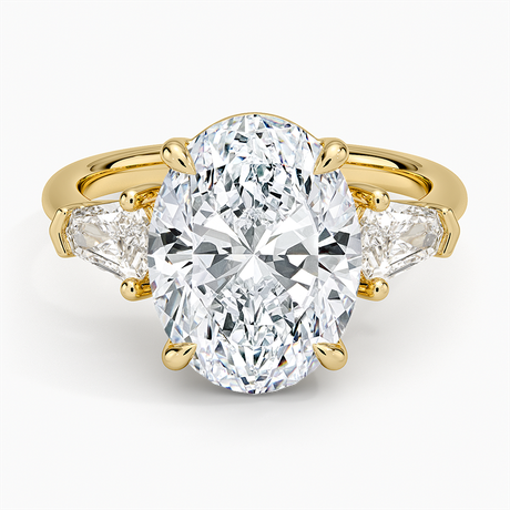 Shield Cut Three Stone Diamond Ring (1/2 ct. tw.)