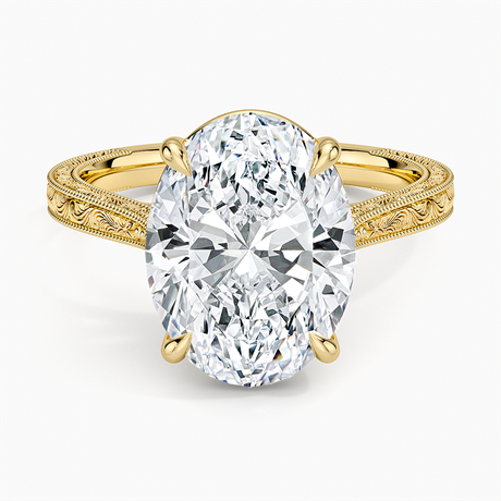 Elsie Engraved Ring