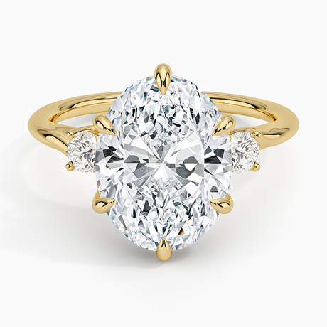 Delilah Three Stone Diamond Ring