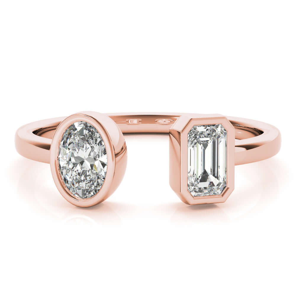 Emerald Cut Diamond Ring 
