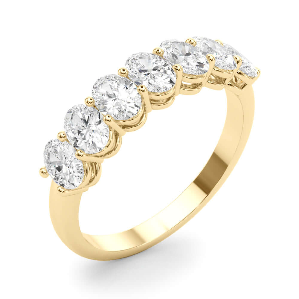 14k Diamond Seven Stone Ring