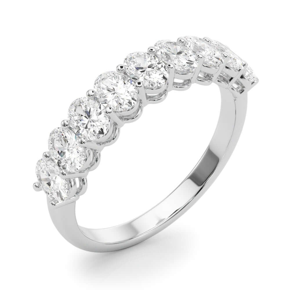Diamond Nine Stone Ring