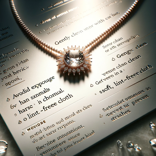 Jewelry Care Instructions