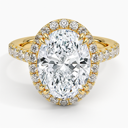 Sienna Halo Half Coverage Diamond Ring (2/3 ct. tw.)