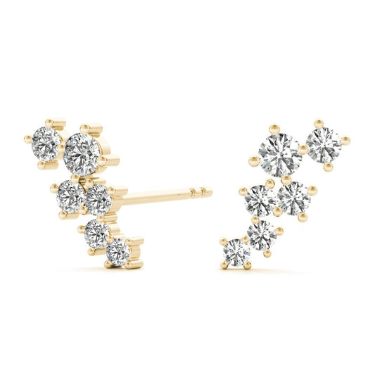 0.25 ct. tw. Scattered Lab Diamond Studs