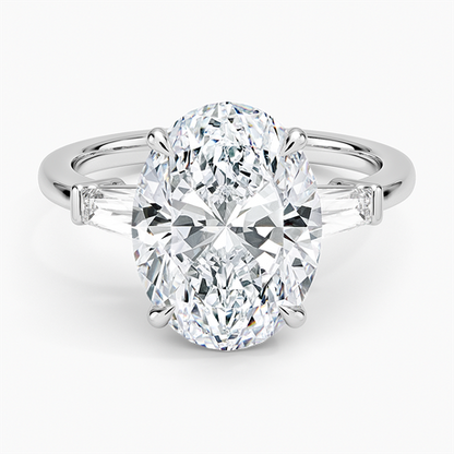 Symphony Tapered Baguette Three Stone Diamond Ring (1/2 ct. tw.)