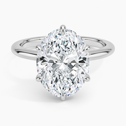 Esme Hidden Halo Diamond Ring