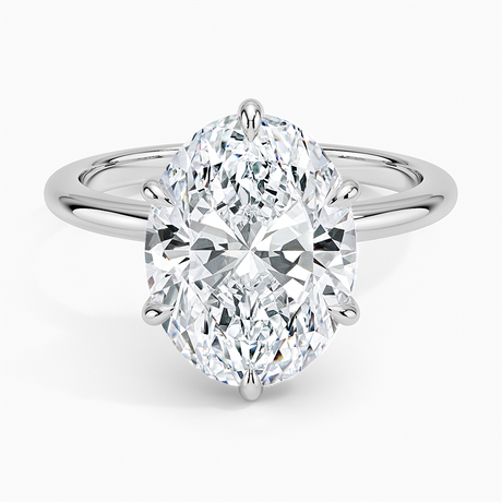 Esme Hidden Halo Diamond Ring