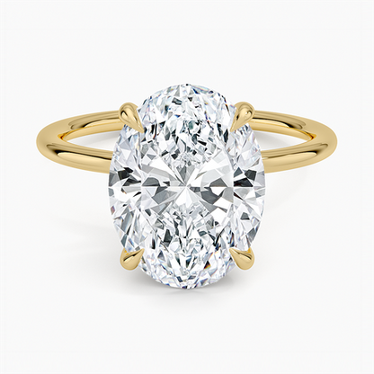 Entwined Solitaire Ring