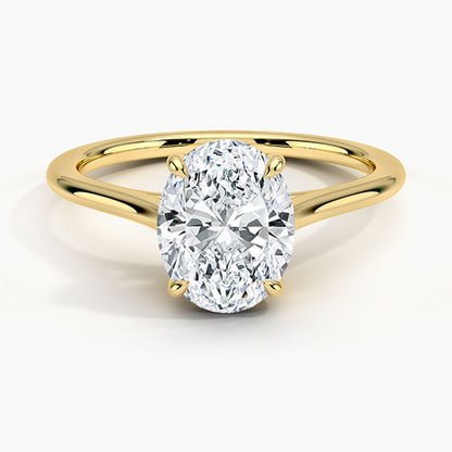 1.4mm Provence Solitaire Ring