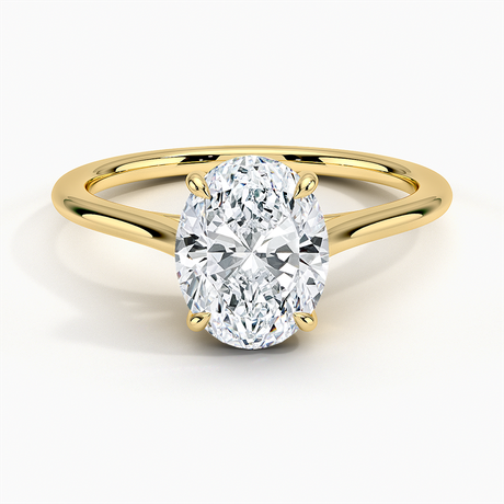 1.4mm Provence Solitaire Ring