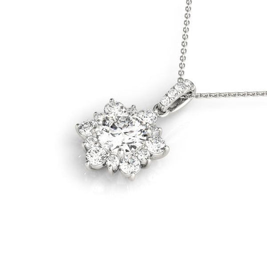 1.25 ct. tw. Lab Diamond Pendant