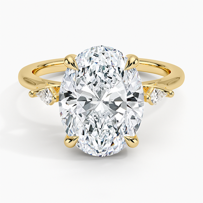 Petite Cometa Perfect Fit Three Stone Diamond Ring
