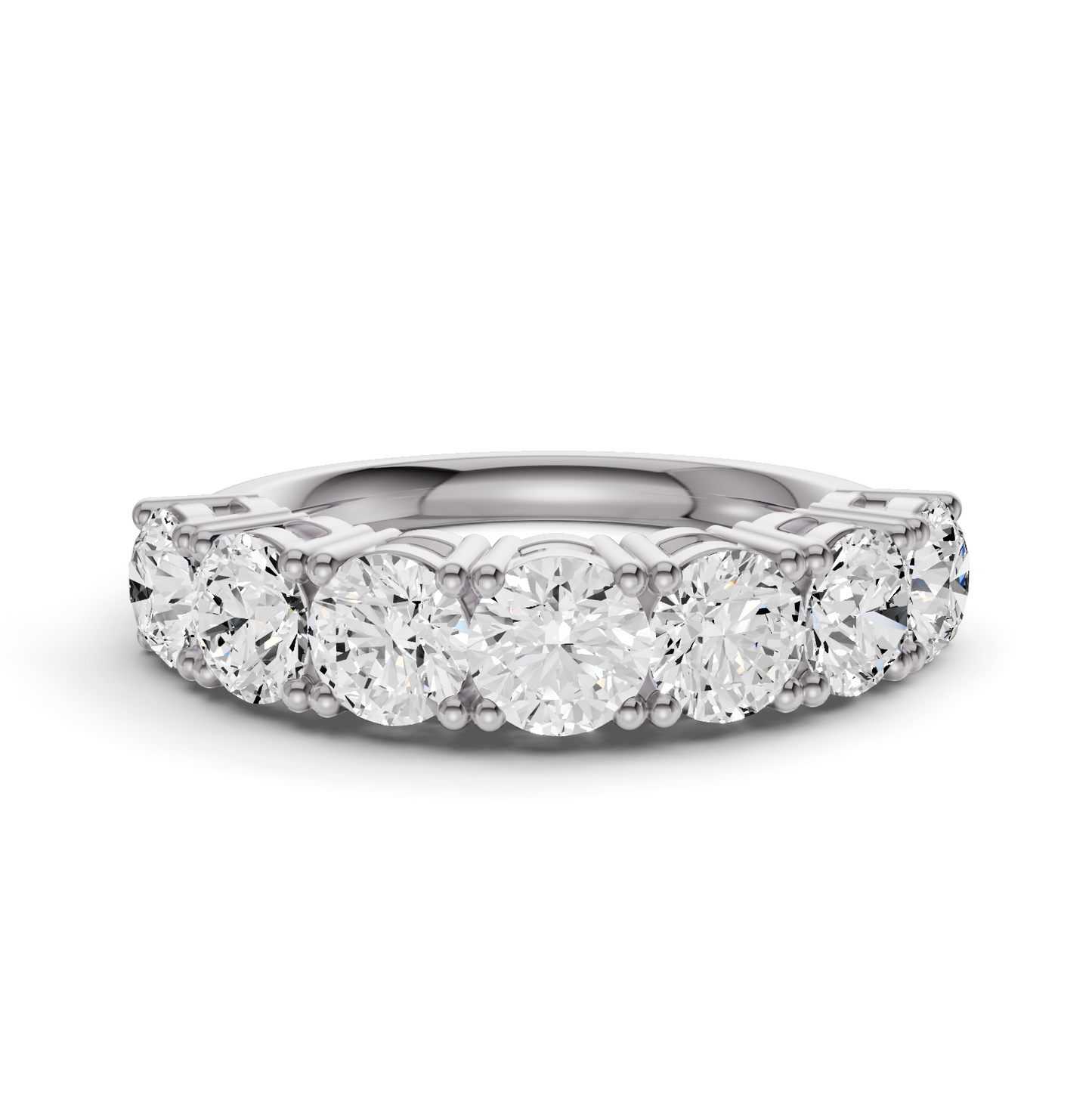 LG RD Seven Stone Ring With Basket Setting
