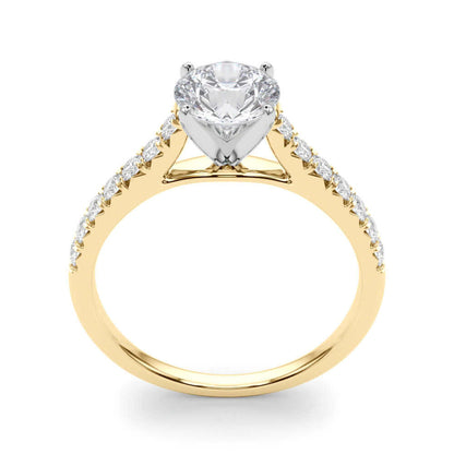 2 carat Round Diamond Engagement Ring