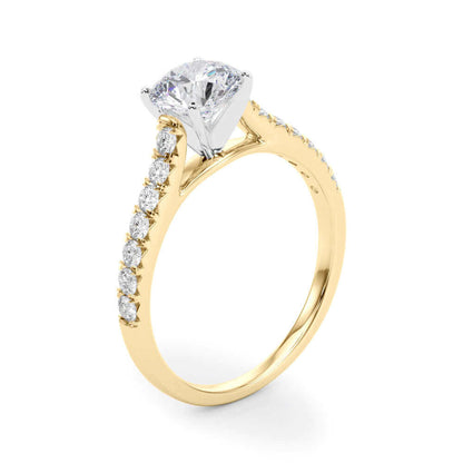 2 carat Round Diamond Engagement Ring
