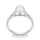  2 Carat Pear Shape and Round Lab Grown Diamond