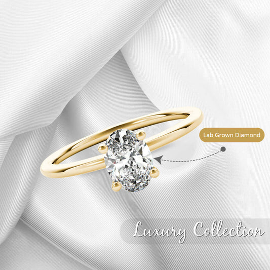 Buy Round Solitaire Engagement Ring